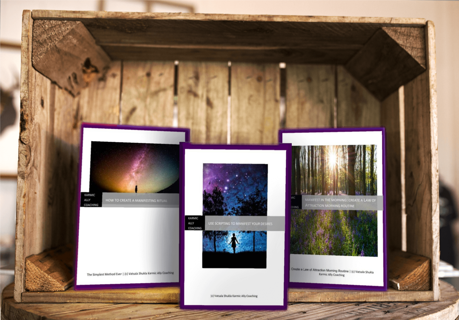 Law of Attraction reports mockup