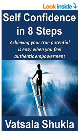 Self confidence in 8 Steps book cover